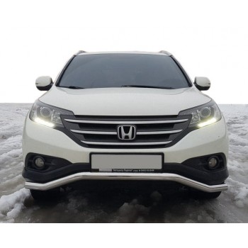 Передняя защита ST007 (нерж.) для Honda CRV 2012-2016 гг