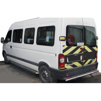 Задняя дуга AK002 (нерж.) для Renault Master 1998-2010 гг