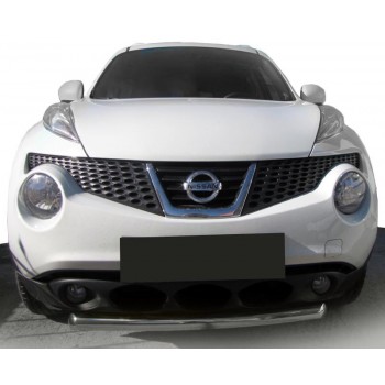 Передняя защита ST008-1 (нерж) для Nissan Juke 2010-2019 гг