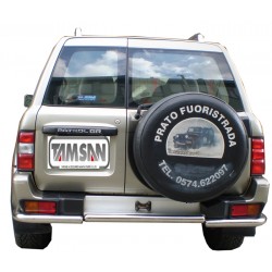 Задняя дуга AK005-1 (нерж) для Nissan Patrol Y61 1997-2011 гг