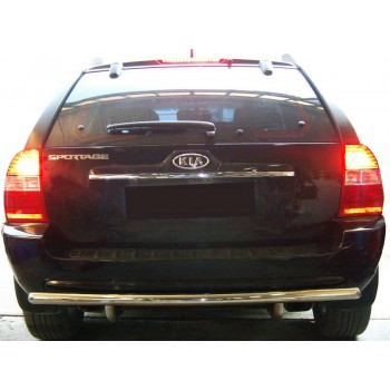 Задняя дуга AK002 (нерж.) для Kia Sportage 2004-2010 гг