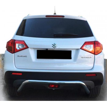 Задняя защита AK007 (нерж) для Suzuki Vitara 2015- гг