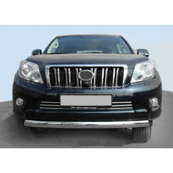 Передняя дуга ST008 (нерж.) для Toyota Land Cruiser Prado 150