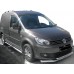 Передній подвійний вус 60 / 48мм (нерж) для Volkswagen Caddy 2010-2015 рр