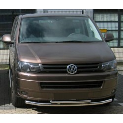 Нижняя двойная губа ST014 (нерж) 51 на 42 мм для Volkswagen T5 2010-2015 гг