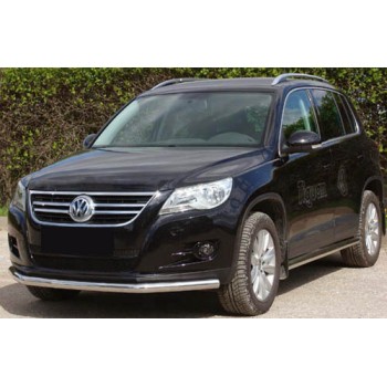 Передній захист ST008 (нерж) для Volkswagen Tiguan 2007-2016 рр
