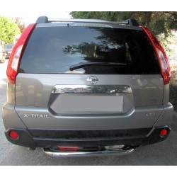 Задня скоба AK007 (2 шт., нерж.) для Nissan X-trail T31 2007-2014рр