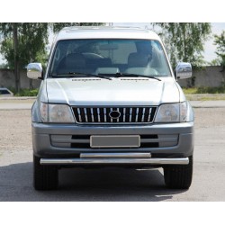 Передняя дуга ST014 (нерж.) для Toyota Land Cruiser 90 Prado
