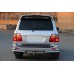 Задние уголки AK003-Double (2 шт, нерж) для Toyota Land Cruiser 100