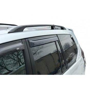 Рейлинги Черные турецкие Металлические ножки для Toyota Land Cruiser Prado 120