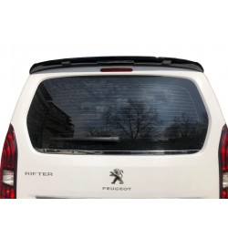 Нижняя кромка стекла (нерж.) OmsaLine - Итальянская нержавейка для Peugeot Partner/Rifter 2019- гг