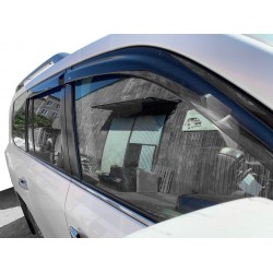 Ветровики 8 см (4 шт, HIC) для Lexus LX570 / 450d