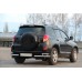 Задние уголки AK003-double (2 шт., нерж) для Toyota Rav 4 2006-2013 гг