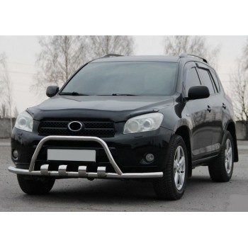 Кенгурятник WT-ST15 (нерж) для Toyota Rav 4 2006-2013 гг