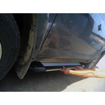 Бокові пороги Rainbow (2 шт., алюміній) для Chery Tiggo 1 Бокові пороги Rainbow (2 шт., алюміній) для Chery Tiggo 1