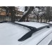 Поперечный багажник на обычные рейлинги WingBar V1 (с ключем) Серые для BMW X5 E-70 2007-2013 гг