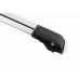 Поперечный багажник на обычные рейлинги WingBar V1 (с ключем) Серые для BMW X5 E-70 2007-2013 гг