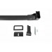 Поперечены в штатные рейлинги под ключ Wingbar V3 (2 шт) Черные для Fiat 500X