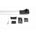 Поперечены на рейлинги без ключа Flybar V1 (2 шт) Серый для BMW X5 E-53 1999-2006 гг