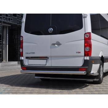 Задня дуга AK002 (нерж) для Volkswagen Crafter 2006-2016 рр