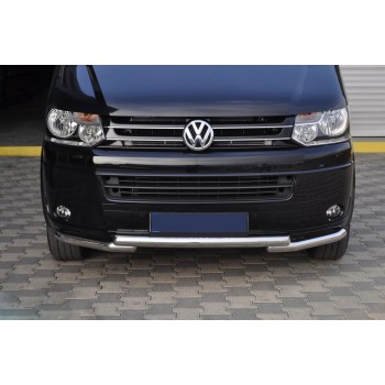 Нижняя губа ST009 Greyder (нерж) для Volkswagen T5 2010-2015 гг