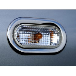 Обведення поворотника (2 шт, нерж) для Seat Altea 2004-2015 рр