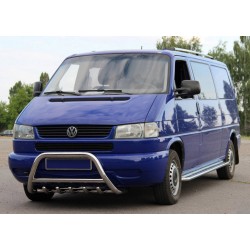 Кенгурятник WT003 (нерж) 51мм, без надписи для Volkswagen T4 Caravelle/Multivan