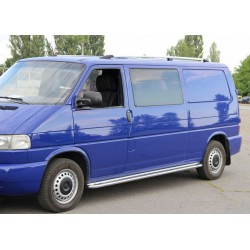 Рейлінги Хром Коротка база, Пластикові ніжки для Volkswagen T4 Caravelle/Multivan