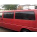 Рейлінги Чорні Коротка база, Металеві ніжки для Volkswagen T4 Caravelle/Multivan