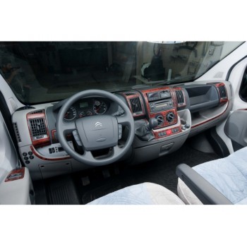 Накладки на панель (2006-2014) Алюміній для Fiat Ducato рр