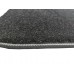 Коврики текстильные Deluxe (3 ряда, черный) для Nissan Patrol Y62 2010-2024 гг