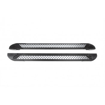 Бокові пороги Vision New Black (2 шт., Алюміній) для Jeep Cherokee KL 2013- рр