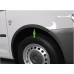Накладки на арки (черный мат) Короткая база, 1 сдвижная дверь (метал) для Volkswagen Caddy 2004-2010 гг