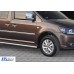 Бічні труби BB001 (2 шт., нерж) d60, Стандартна база для Volkswagen Caddy 2004-2010 рр Бічні труби BB001 (2 шт., нерж) d60, Стандартна база для Volkswagen Caddy 2004-2010 рр