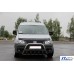 Кенгурятник WT003 (нерж) 50мм, без надписи для Volkswagen Caddy 2004-2010 гг