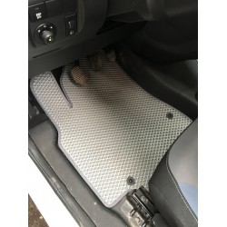Коврики EVA (серые) Передние -2025 задние -2025 на пороги (5 шт) для Citroen Berlingo 2008-2018 гг