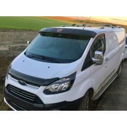 Козырек на лобовое стекло (на кронштейнах) для Ford Custom 2013-2022 гг