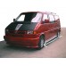 Накладка на передній бампер (під фарбування) для Volkswagen T4 Caravelle/Multivan
