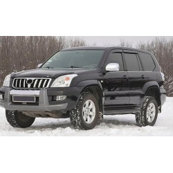 Ветровики (4 шт, HIC) для Toyota Land Cruiser Prado 120