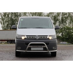 Кенгурятник WT007ST (нерж) для Volkswagen T5 2010-2015 гг