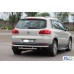 Задній захист AK002-2 (нерж) для Volkswagen Tiguan 2007-2016 рр