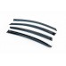 Ветровики с хром молдингом SD (4 шт, EU, HIC) для Volkswagen Passat B7 2012-2015 гг