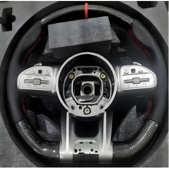 Руль AMG 2018-Style (Карбон -2025 красный, 4pin) для Mercedes E-class coupe C238 Руль AMG 2018-Style (Карбон -2025 красный, 4pin) для Mercedes E-class coupe C238