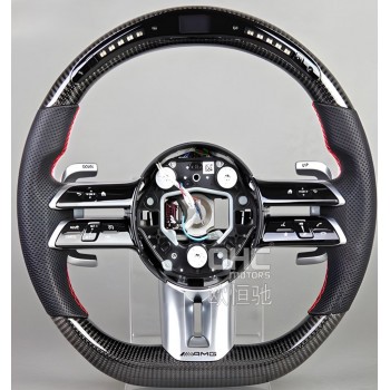 Руль AMG 2021-Style (Карбон, LED, 4pin) для Mercedes CLS C257 2018- гг Руль AMG 2021-Style (Карбон, LED, 4pin) для Mercedes CLS C257 2018- гг