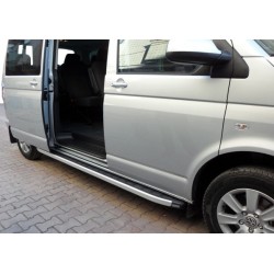 Бокові пороги Fullmond (2 шт., алюм) Довга база для Volkswagen T4 Caravelle/Multivan