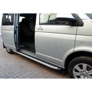 Бокові пороги Fullmond (2 шт., алюм) Довга база для Volkswagen T4 Caravelle/Multivan