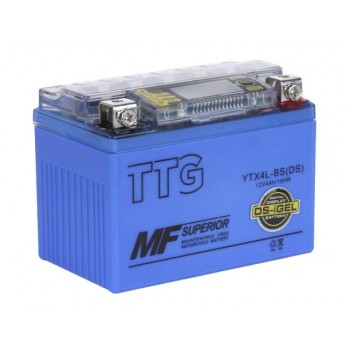 Акумулятор гелевий TTG YTX4L-BS 4AH, 113*70*85 мм синій, з дисплеєм Акумулятор гелевий TTG YTX4L-BS 4AH, 113*70*85 мм синій, з дисплеєм