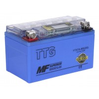 Акумулятор гелевий TTG YTX7A-BS 7АH, 150*87*94 мм синій, з дисплеєм Акумулятор гелевий TTG YTX7A-BS 7АH, 150*87*94 мм синій, з дисплеєм