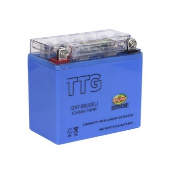 Акумулятор гелевий TTG 12N7-BS 7АH 137*76*128 мм синій, з індикатором Акумулятор гелевий TTG 12N7-BS 7АH 137*76*128 мм синій, з індикатором