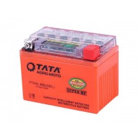 Акумулятор гелевий YTX4L-BS 4AH 113*70*85 мм оранжевий, З ІНДИКАТОРОМ - OUTDO